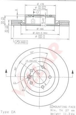 Disc frana