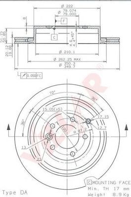 Disc frana