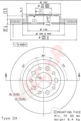 Disc frana