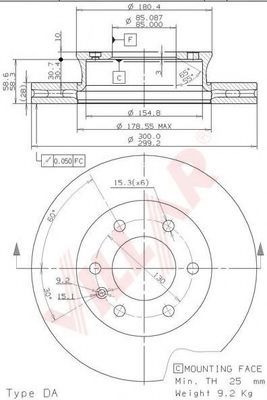 Disc frana