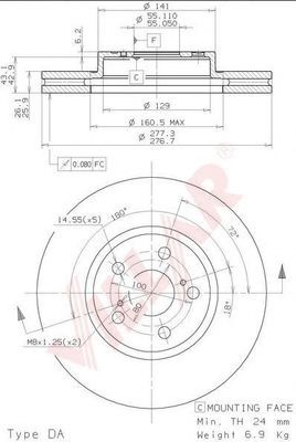 Disc frana