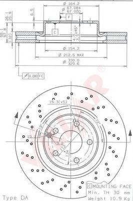 Disc frana