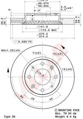 Disc frana