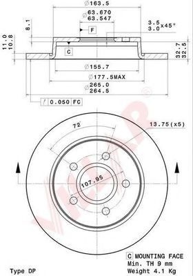 Disc frana