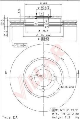 Disc frana