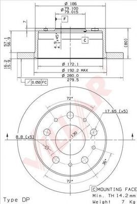 Disc frana