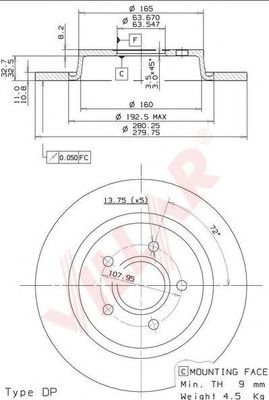 Disc frana