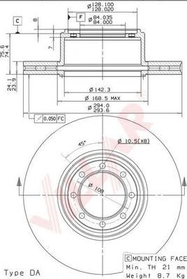 Disc frana