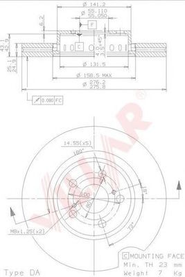 Disc frana