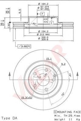 Disc frana