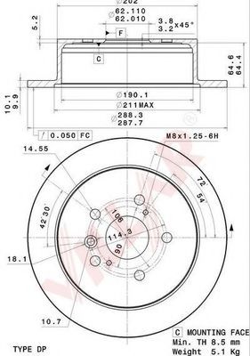 Disc frana