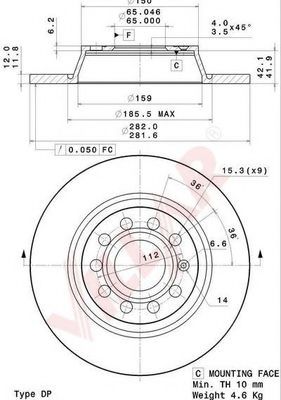 Disc frana