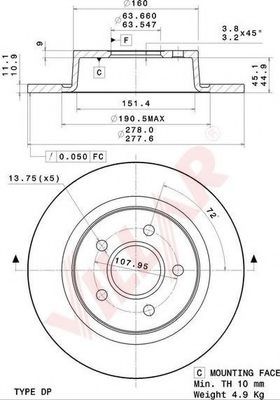 Disc frana