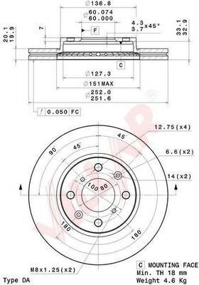 Disc frana