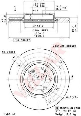 Disc frana