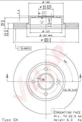 Disc frana