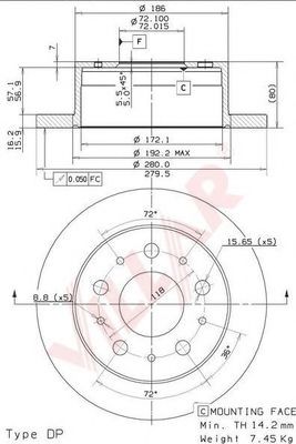 Disc frana