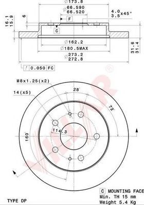 Disc frana