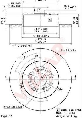 Disc frana