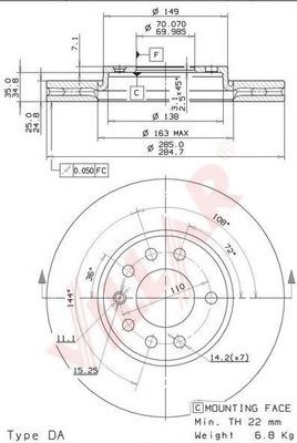 Disc frana