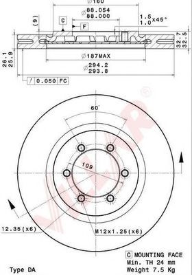 Disc frana