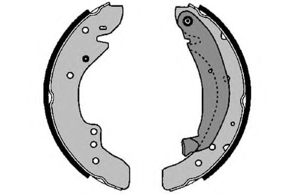 Set saboti frana, frana de mana