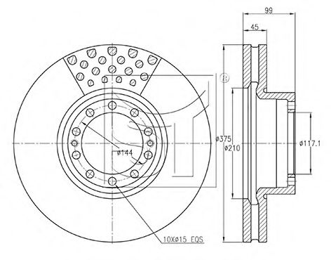 Disc frana