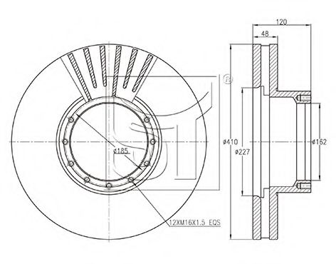 Disc frana