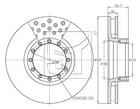 Disc frana