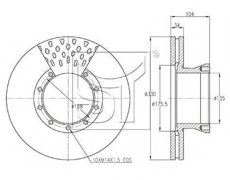 Disc frana