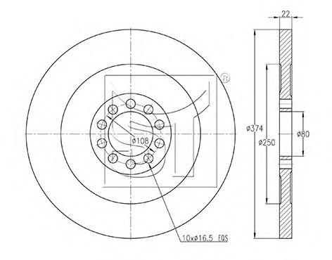 Disc frana