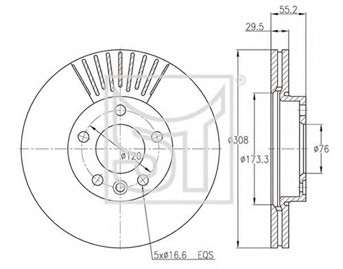 Disc frana