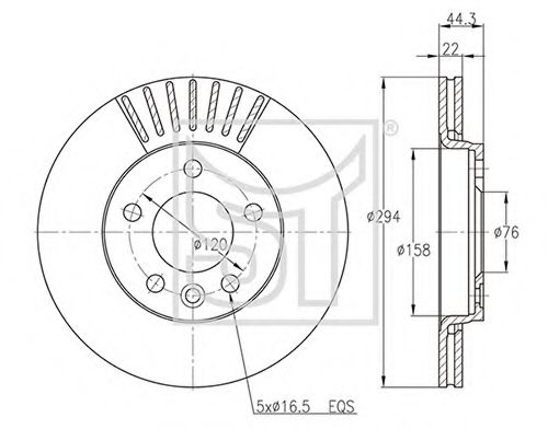 Disc frana