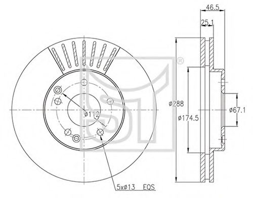 Disc frana