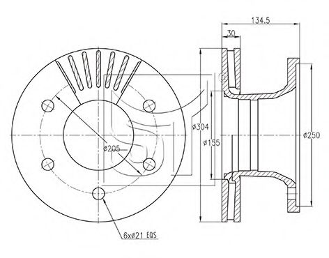 Disc frana