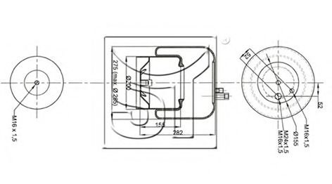 Burduf, suspensie pneumatica