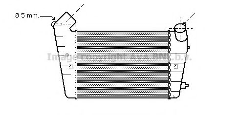 Intercooler, compresor