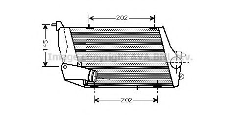 Intercooler, compresor