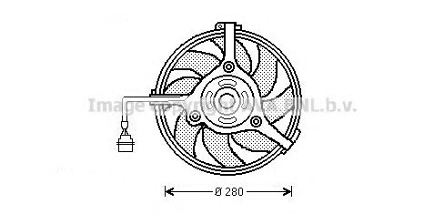 Ventilator, radiator