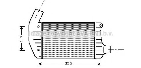 Intercooler, compresor