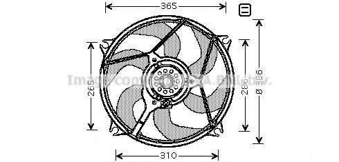 Ventilator, radiator