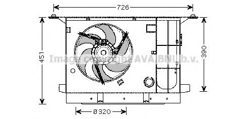 Ventilator, radiator