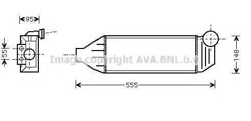 Intercooler, compresor