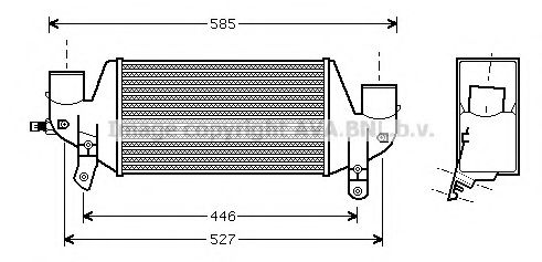 Intercooler, compresor