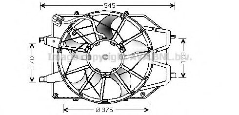 Ventilator, radiator