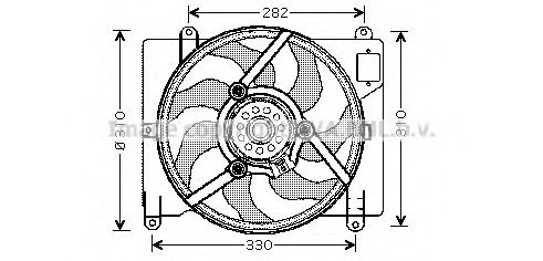 Ventilator, radiator