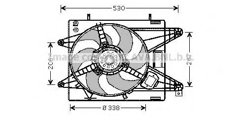 Ventilator, radiator