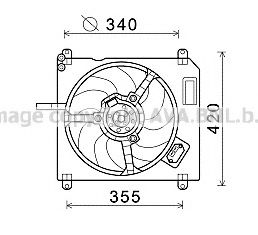 Ventilator, radiator