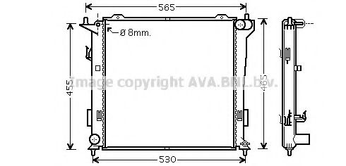 Radiator, racire motor