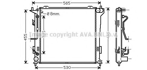 Radiator, racire motor